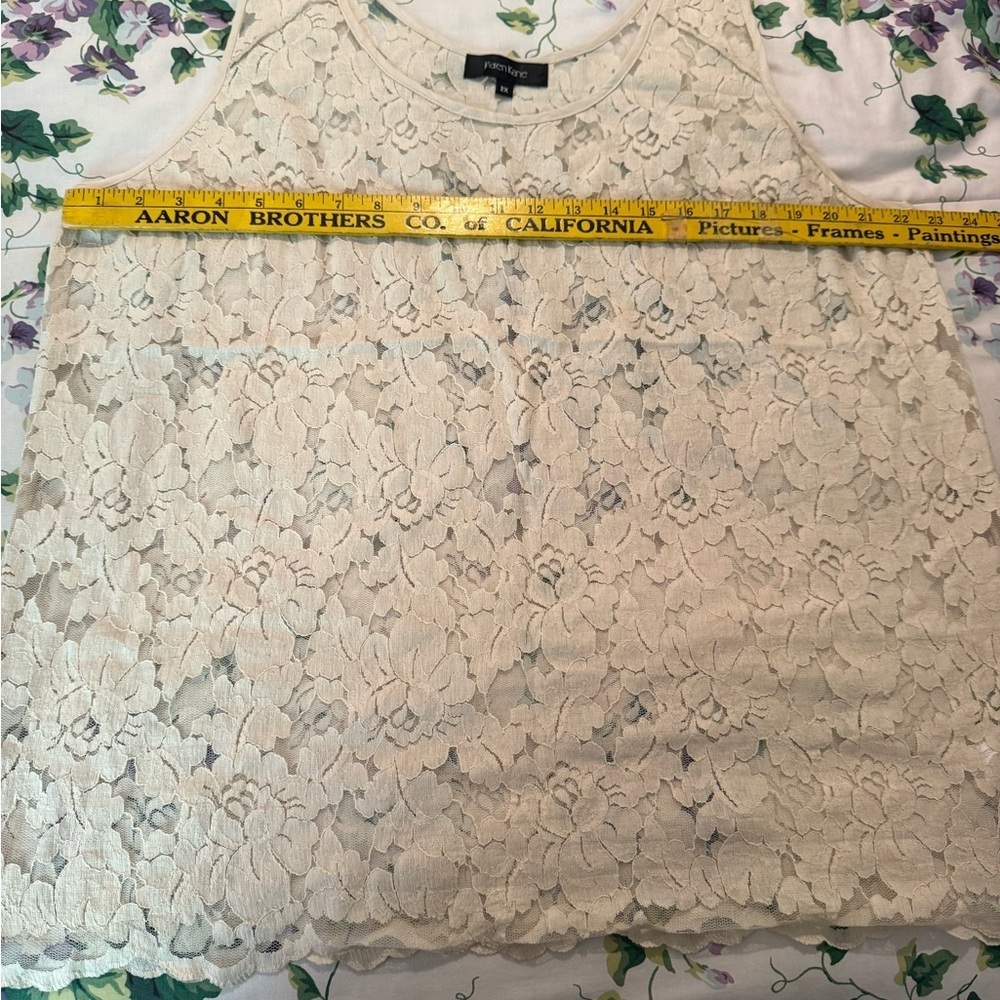 NWOT Karen Kane Lace Tank in Size 2X - Picture 4 of 6